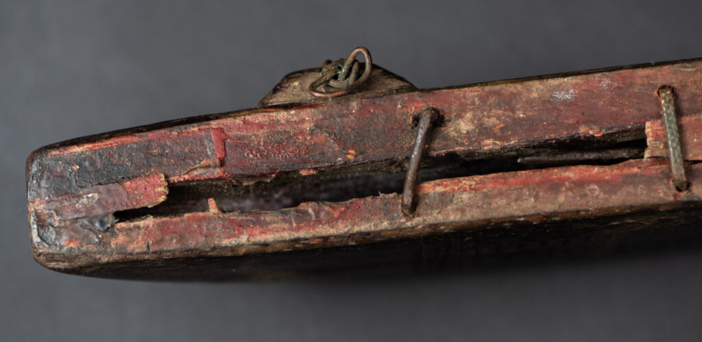 This sword is known as Pararowai, originates from the Yami tribe of Orchid Island Intricately carved with traditional Yami tribal motifs.