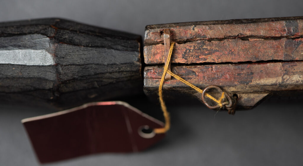 This sword is known as Pararowai, originates from the Yami tribe of Orchid Island Intricately carved with traditional Yami tribal motifs.