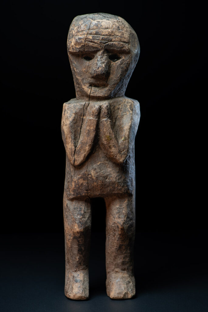 Paiwan tribe statue. Probably used as a toy, a doll.
