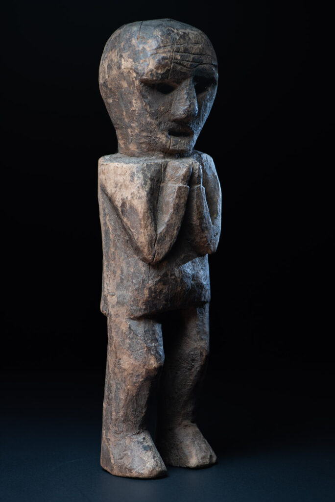 Paiwan tribe statue. Probably used as a toy, a doll.