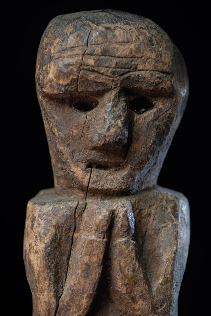 Paiwan tribe statue. Probably used as a toy, a doll.