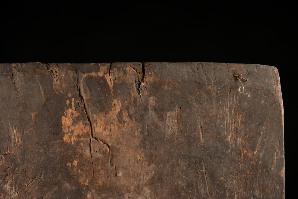 Paiwan tribes wood Door- 19 century - south Taiwan. back panel