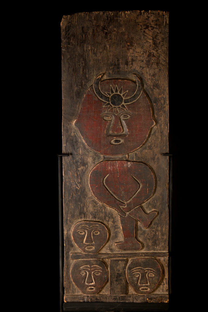 Colorful double-sided panel from the Paiwan tribe – Southern Taiwan