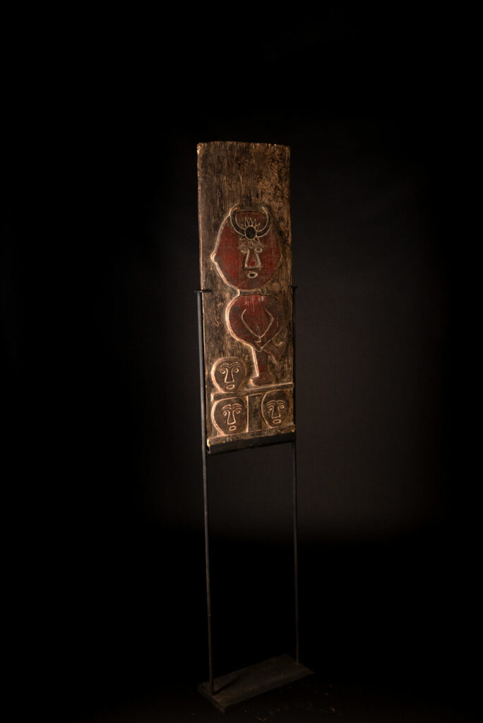 Colorful double-sided panel from the Paiwan tribe – Southern Taiwan