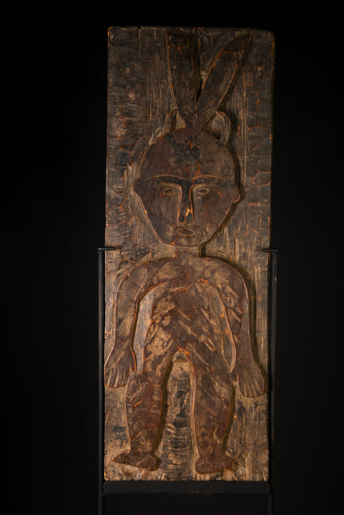 Colorful double-sided panel from the Paiwan tribe – Southern Taiwan