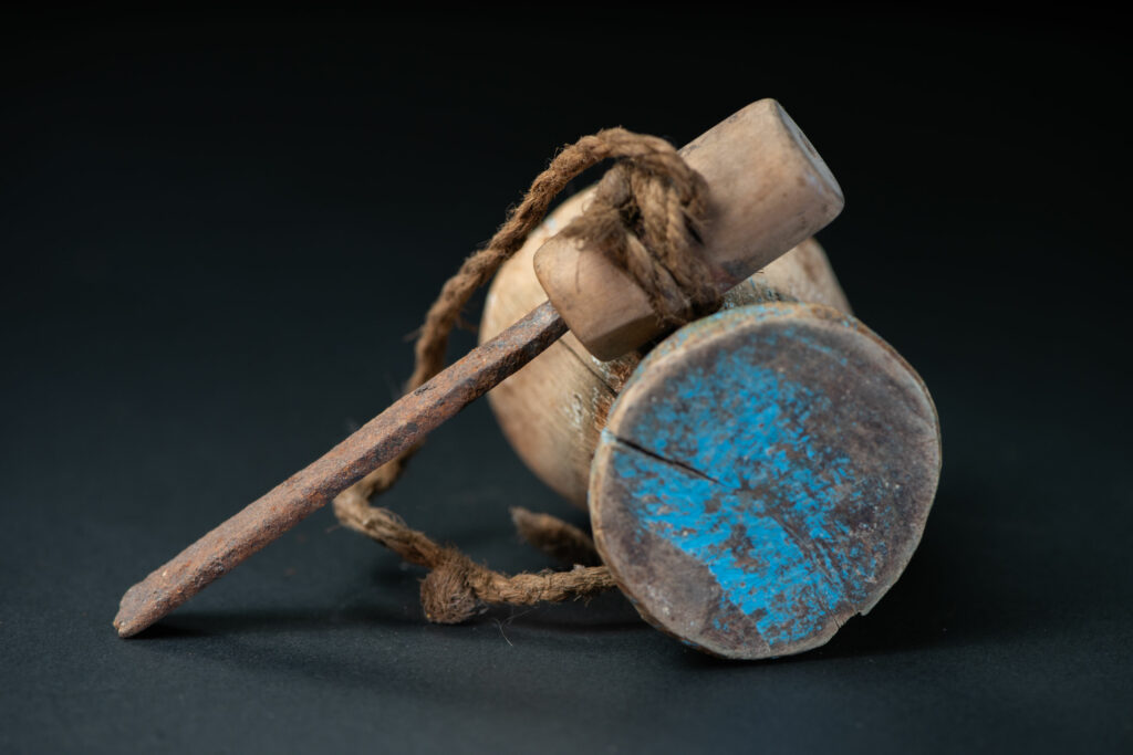 Betel Nut Mortar with Pestle – Atayal Tribe
