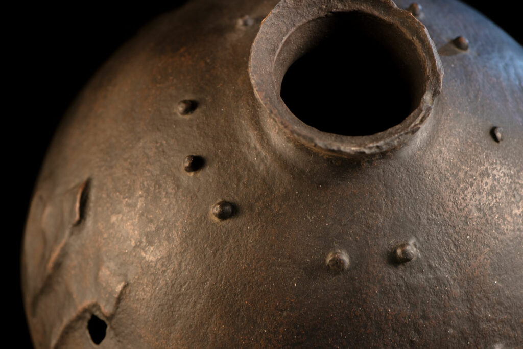 Sacred pot hermaphrodite type with snake patterns from the Paiwan tribe- South Taiwan