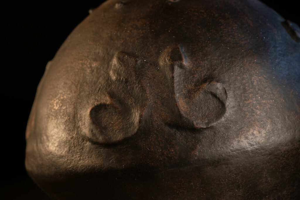 Sacred pot hermaphrodite type with snake patterns from the Paiwan tribe- South Taiwan