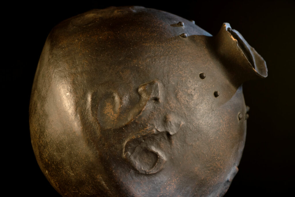 Sacred pot hermaphrodite type with snake patterns from the Paiwan tribe- South Taiwan