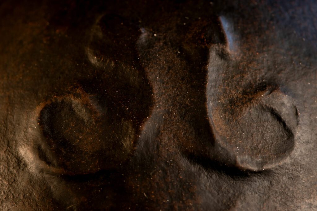 Sacred pot hermaphrodite type with snake patterns from the Paiwan tribe- South Taiwan