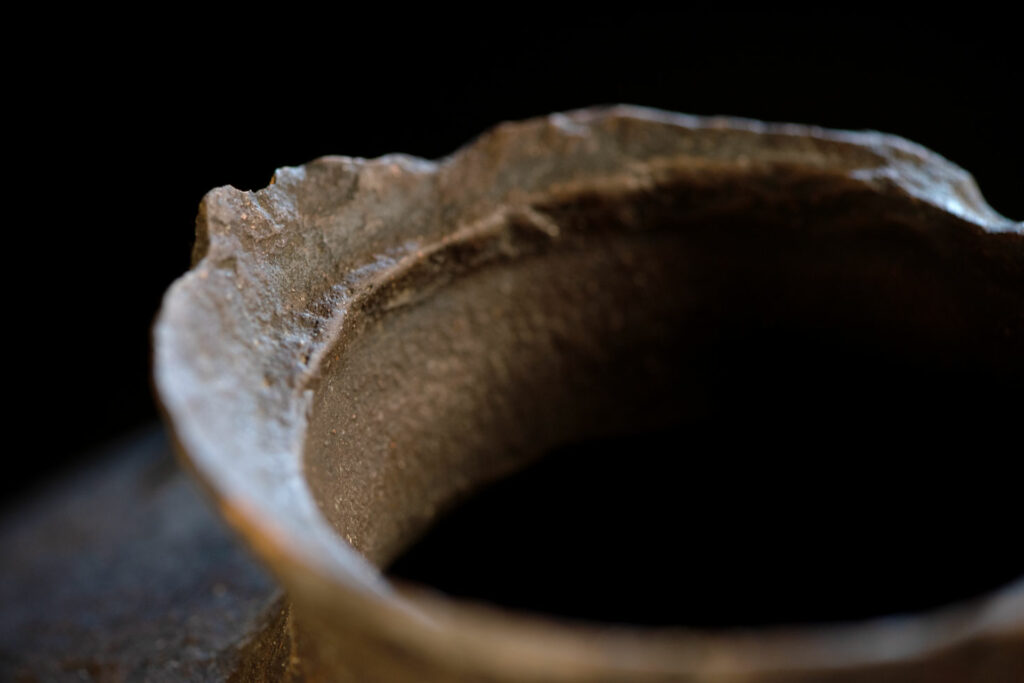 Sacred pot hermaphrodite type with snake patterns from the Paiwan tribe- South Taiwan