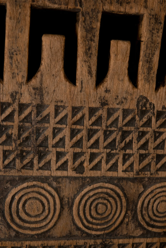 Sword-holding panel of the Rukai tribe- South Taiwan