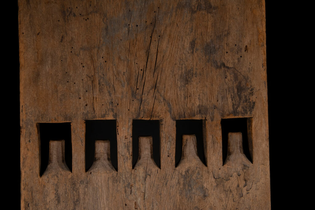 Sword-holding panel of the Rukai tribe- South Taiwan