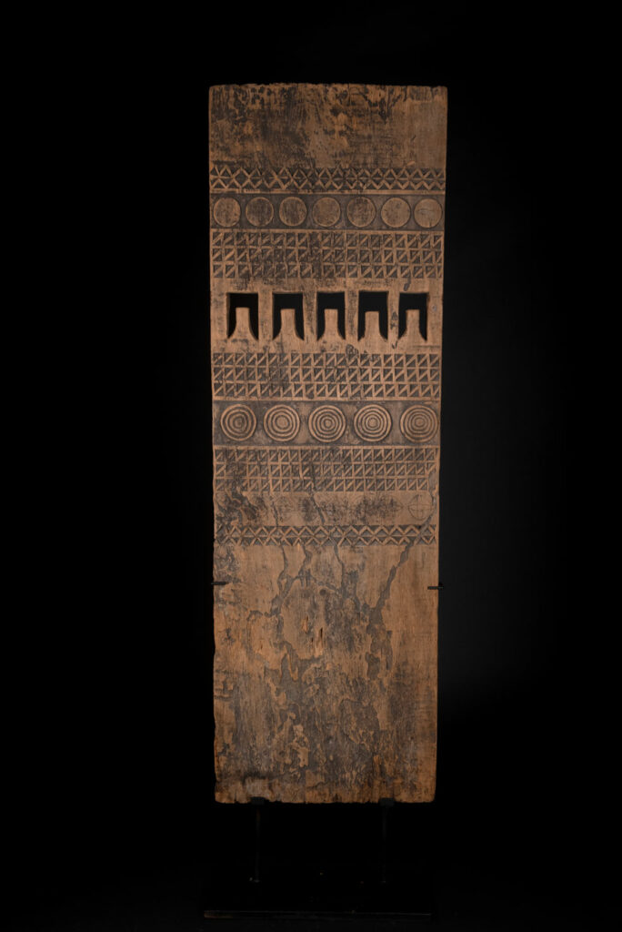 Sword-holding panel of the Rukai tribe- South Taiwan