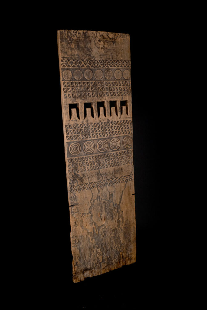 Sword-holding panel of the Rukai tribe- South Taiwan