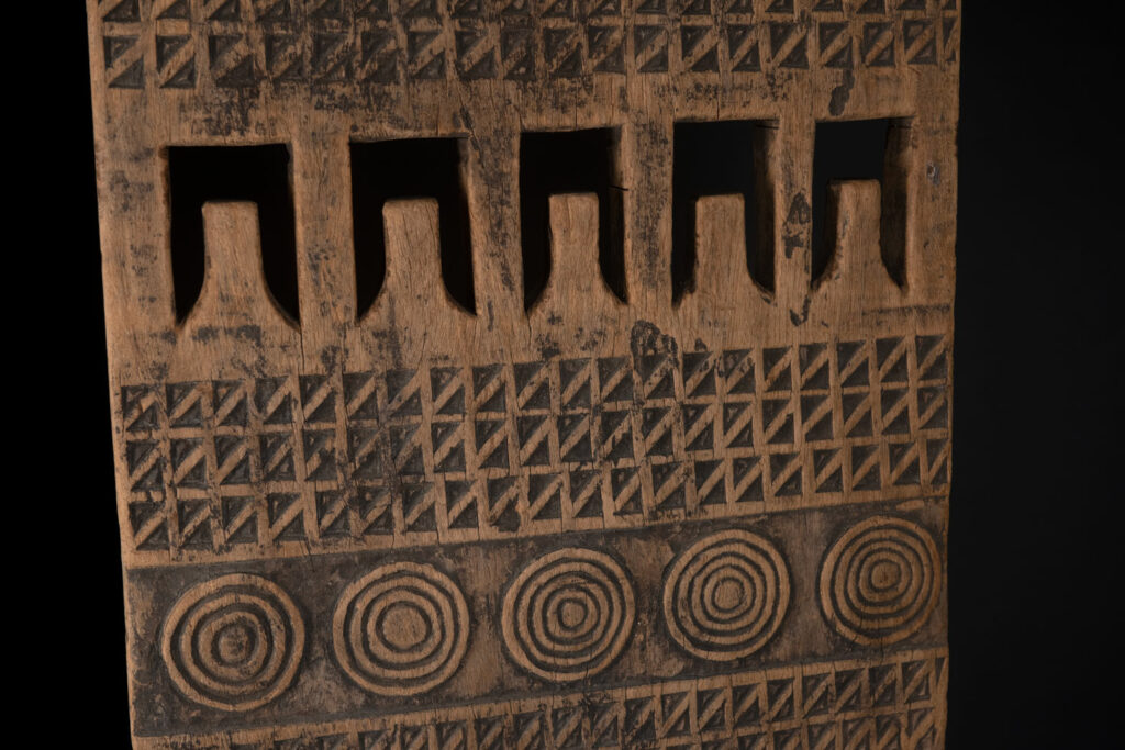 Sword-holding panel of the Rukai tribe- South Taiwan