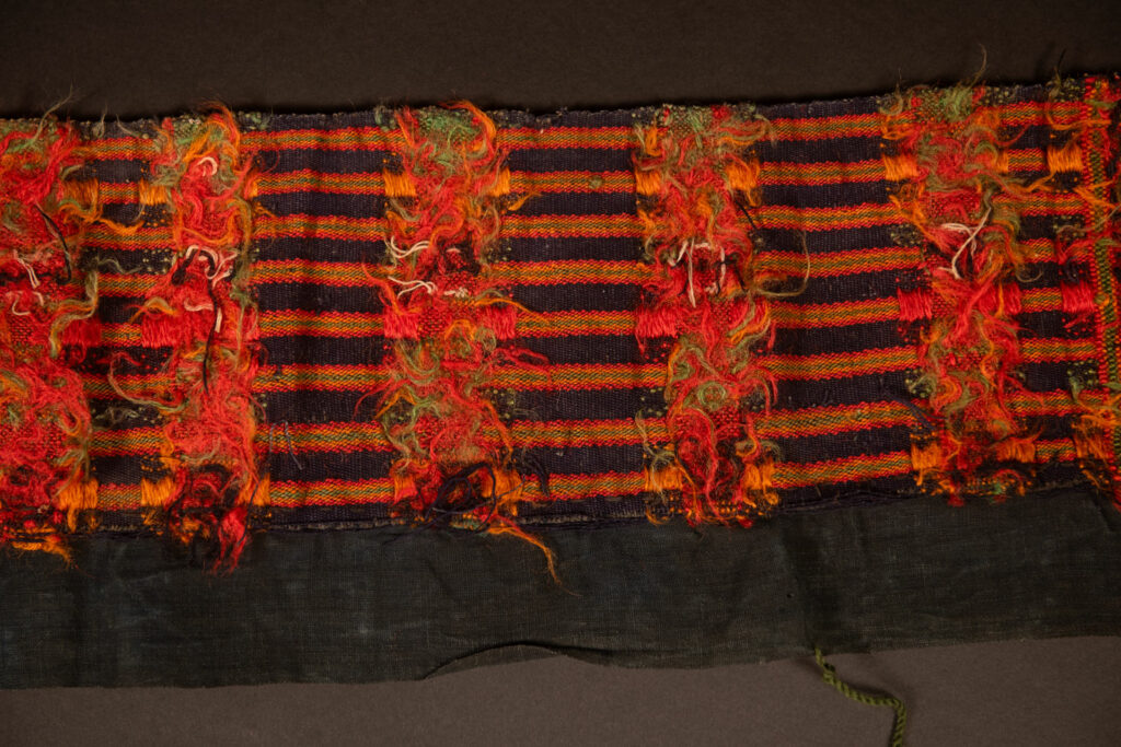 Ancient mourning shawl of the Paiwan tribe – South Taiwan