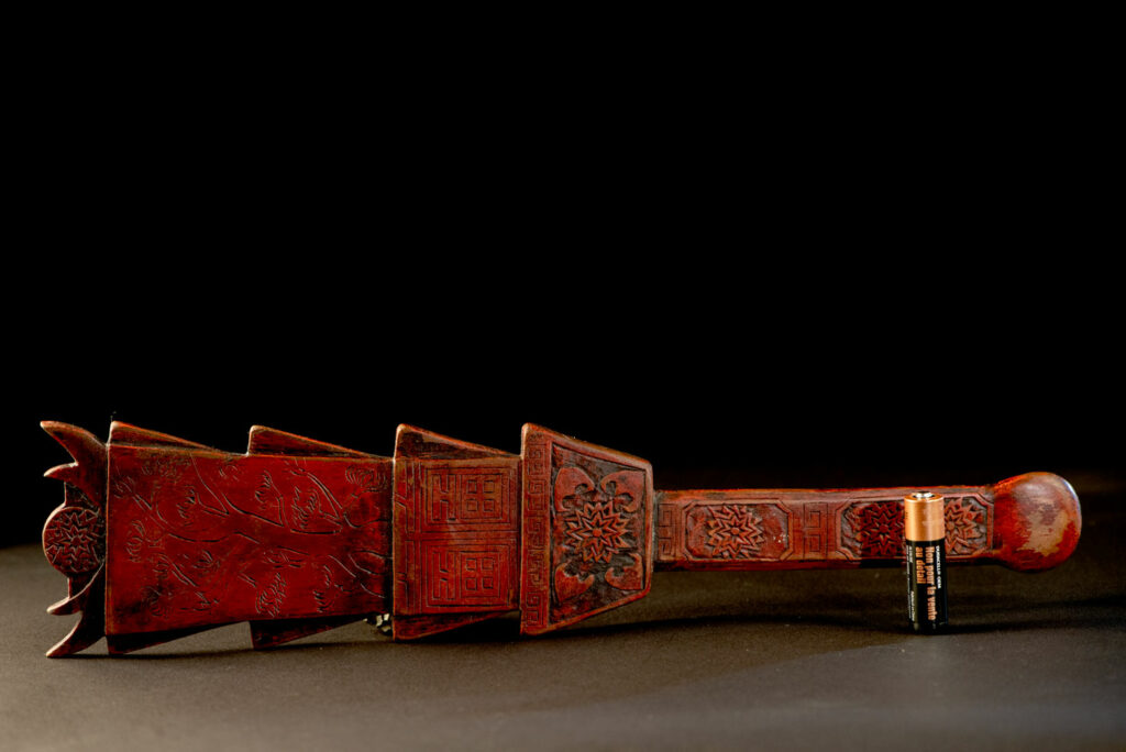 Ritual scepter of a shaman from the Pingpu tribes- Taiwan