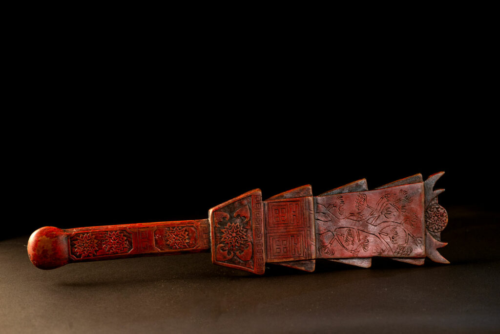 Ritual scepter of a shaman from the Pingpu tribes- Taiwan