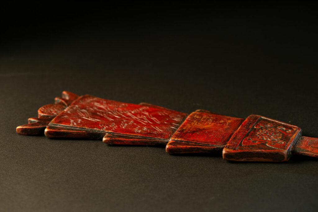 Ritual scepter of a shaman from the Pingpu tribes- Taiwan