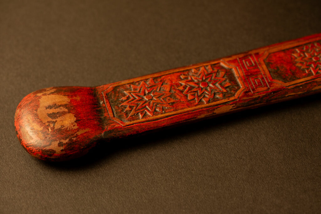 Ritual scepter of a shaman from the Pingpu tribes- Taiwan