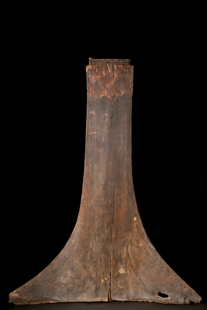 Main sacred post 'Tomok" from the Yami tribe- Orchid island- Taiwan