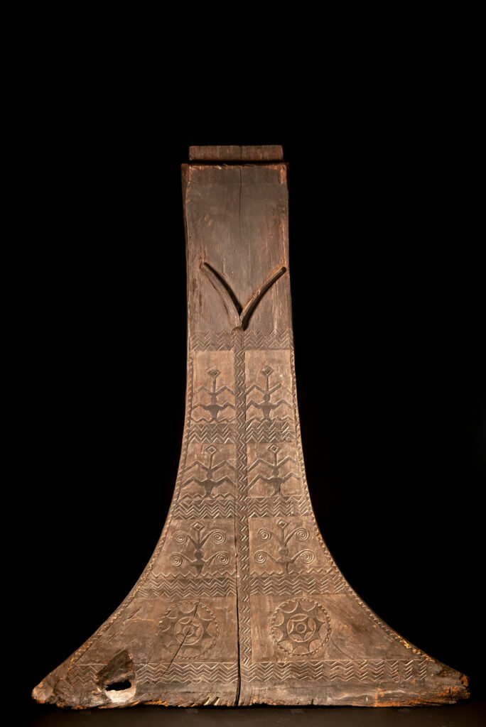 Main sacred post 'Tomok" from the Yami tribe- Orchid island- Taiwan