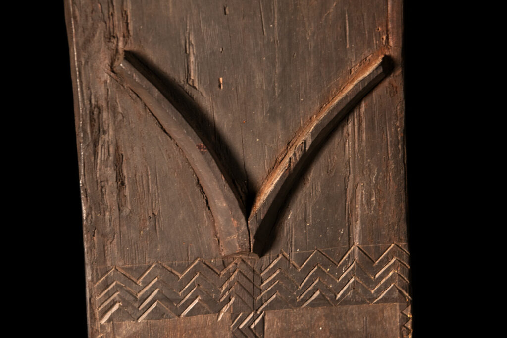 Main sacred post 'Tomok" from the Yami tribe- Orchid island- Taiwan