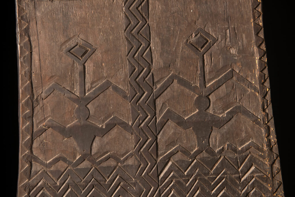 Main sacred post 'Tomok" from the Yami tribe- Orchid island- Taiwan