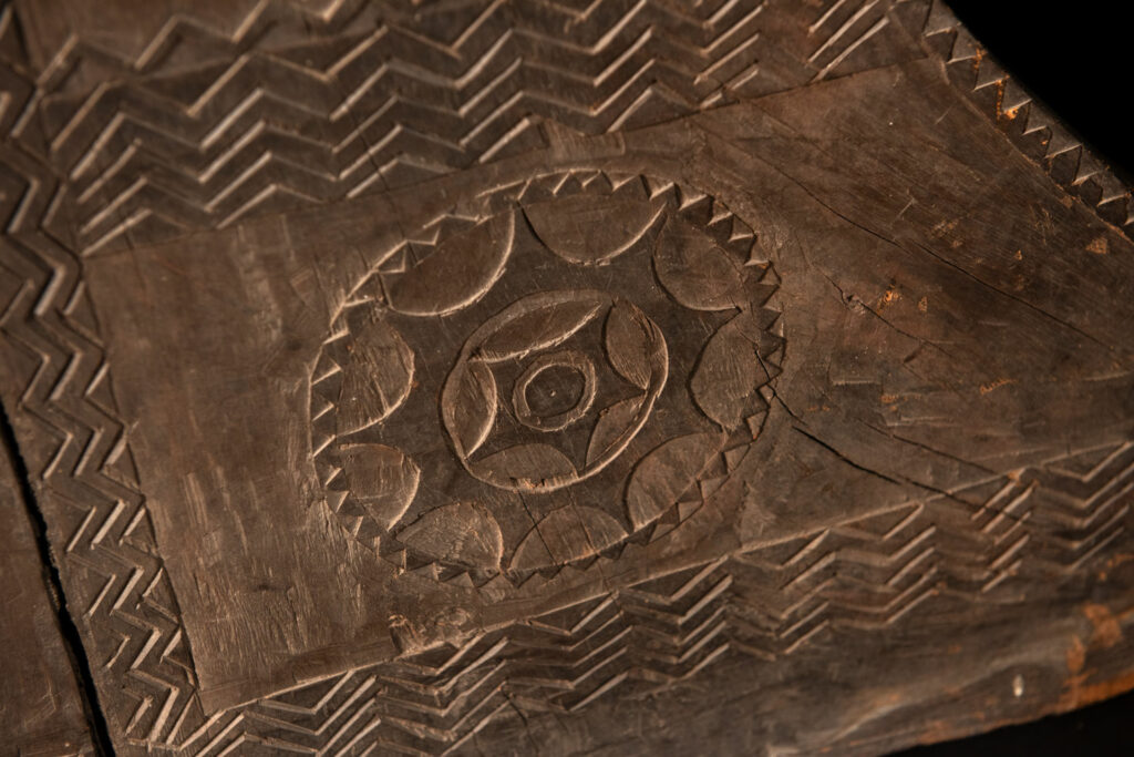 Main sacred post 'Tomok" from the Yami tribe- Orchid island- Taiwan