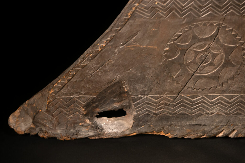 Main sacred post 'Tomok" from the Yami tribe- Orchid island- Taiwan