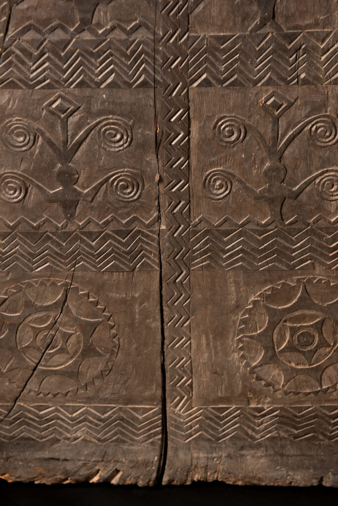 Main sacred post 'Tomok" from the Yami tribe- Orchid island- Taiwan