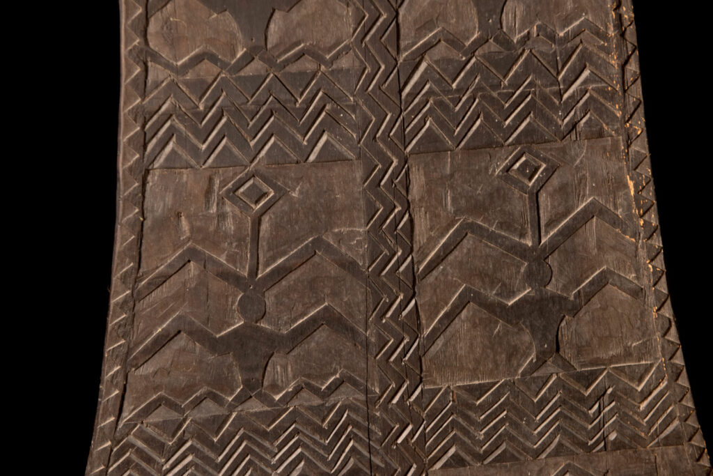 Main sacred post 'Tomok" from the Yami tribe- Orchid island- Taiwan