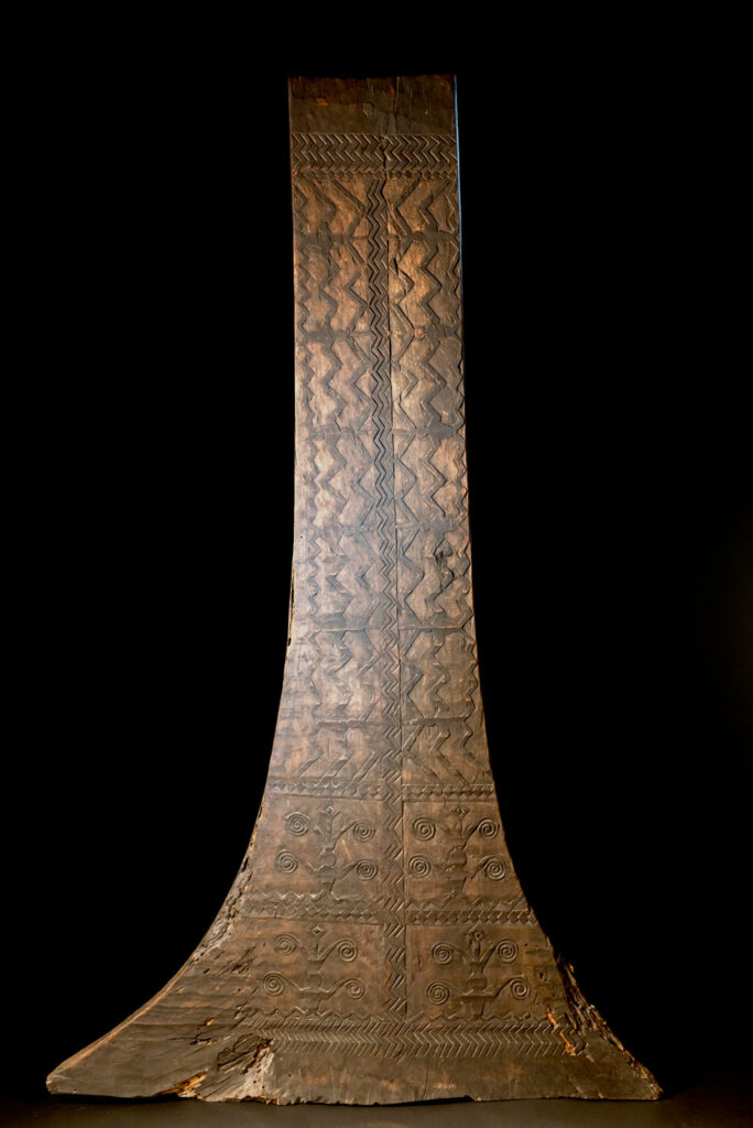 Main sacred post 'Tomok" from the Yami tribe- Orchid island- Taiwan