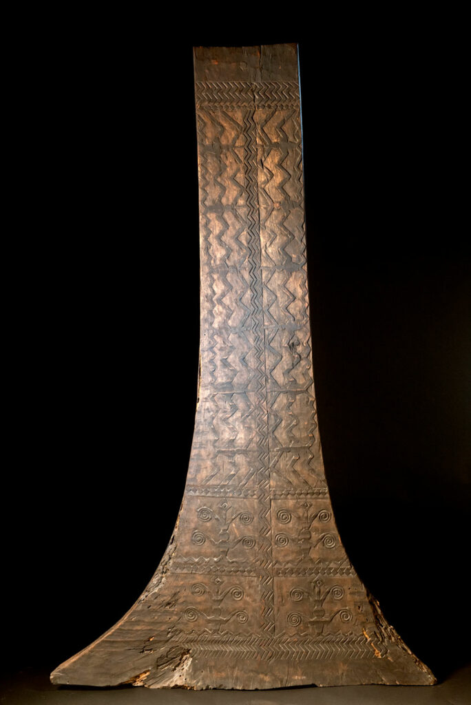 Main sacred post 'Tomok" from the Yami tribe- Orchid island- Taiwan