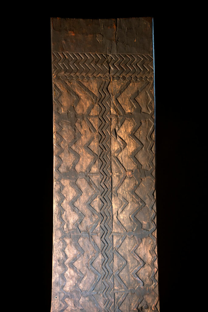 Main sacred post 'Tomok" from the Yami tribe- Orchid island- Taiwan