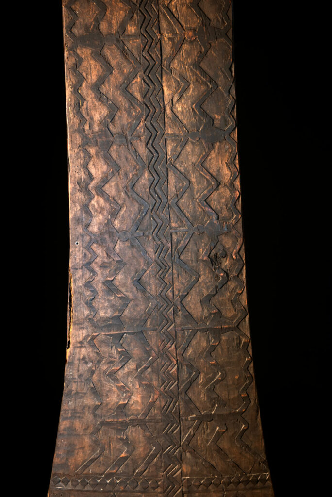 Main sacred post 'Tomok" from the Yami tribe- Orchid island- Taiwan