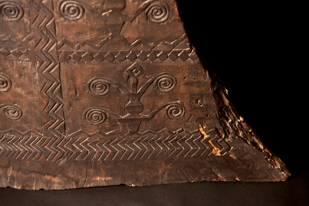 Main sacred post 'Tomok" from the Yami tribe- Orchid island- Taiwan