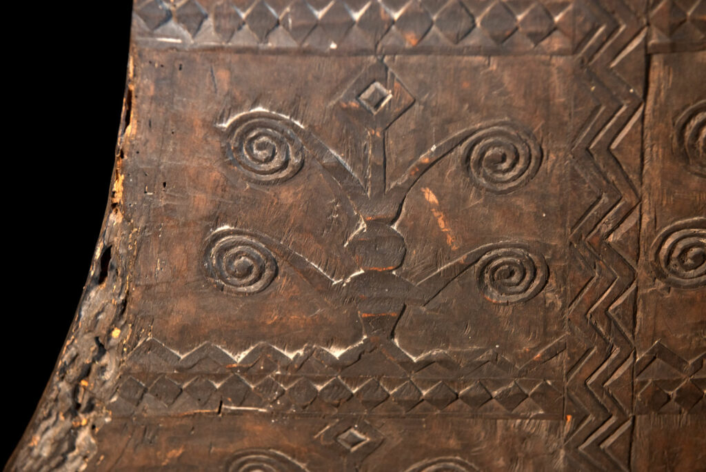 Main sacred post 'Tomok" from the Yami tribe- Orchid island- Taiwan