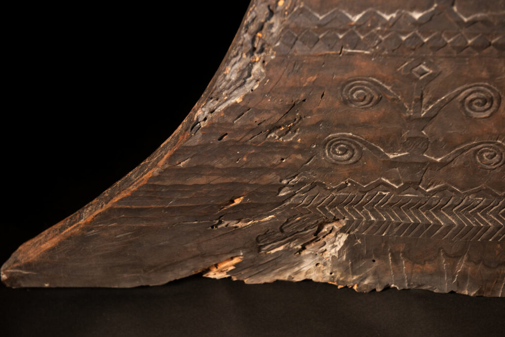 Main sacred post 'Tomok" from the Yami tribe- Orchid island- Taiwan