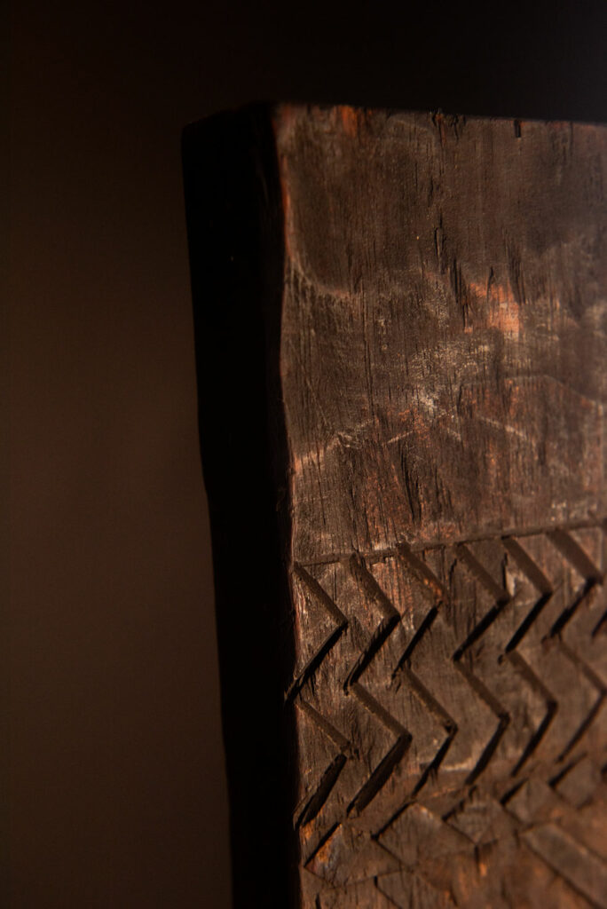 Main sacred post 'Tomok" from the Yami tribe- Orchid island- Taiwan