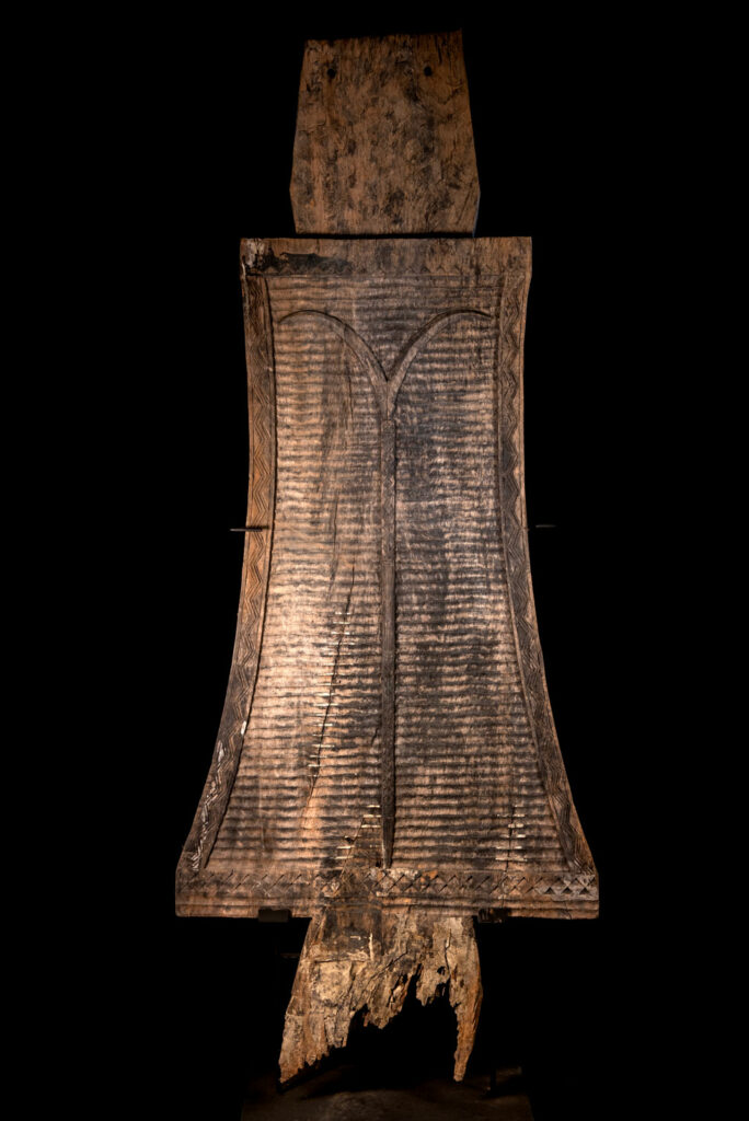 Main sacred post 'Tomok" from the Yami tribe- Orchid island- Taiwan