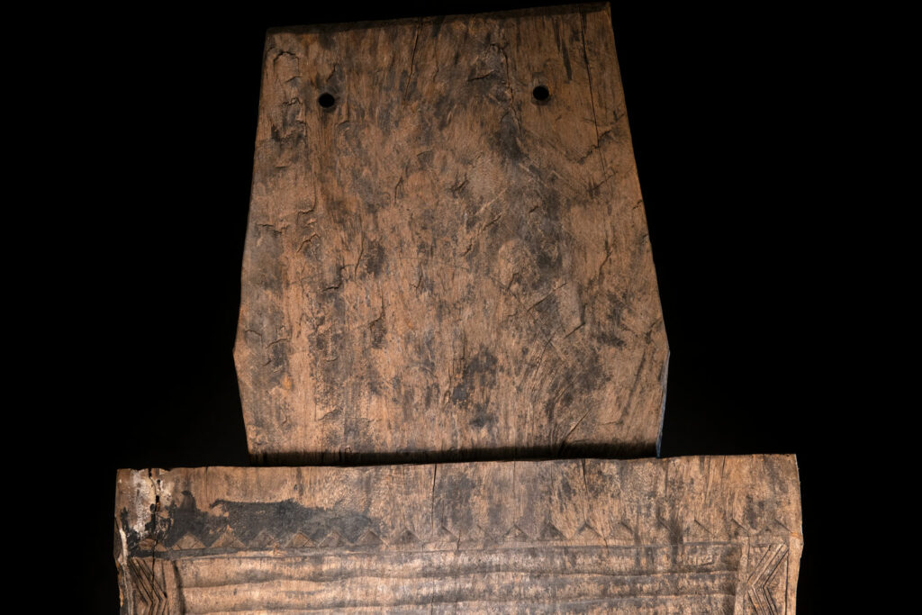 Main sacred post 'Tomok" from the Yami tribe- Orchid island- Taiwan