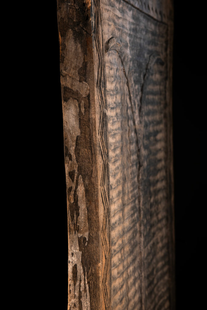 Main sacred post 'Tomok" from the Yami tribe- Orchid island- Taiwan