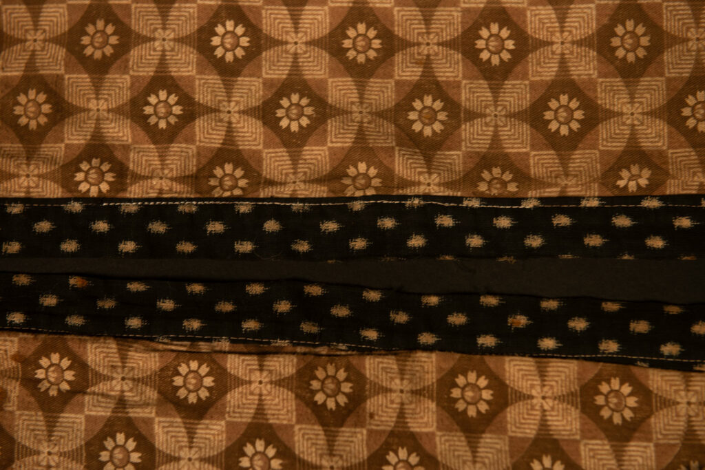 Puyuma tribe Men's leg covering made from two rectangular pieces of fabric. Japanese period . Taiwan