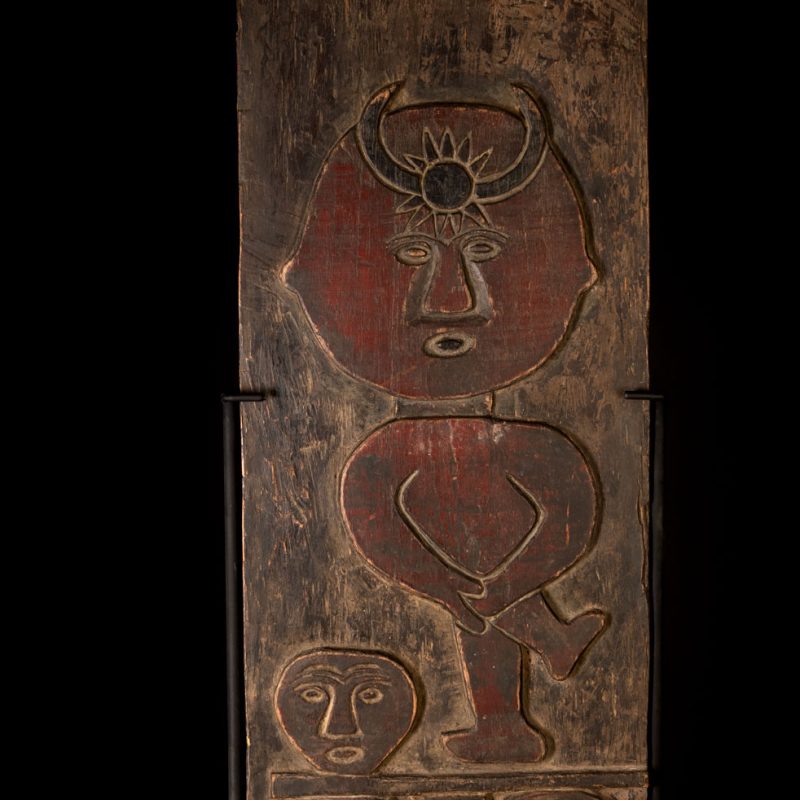 Colorful double-sided panel from the Paiwan tribe – Southern Taiwan