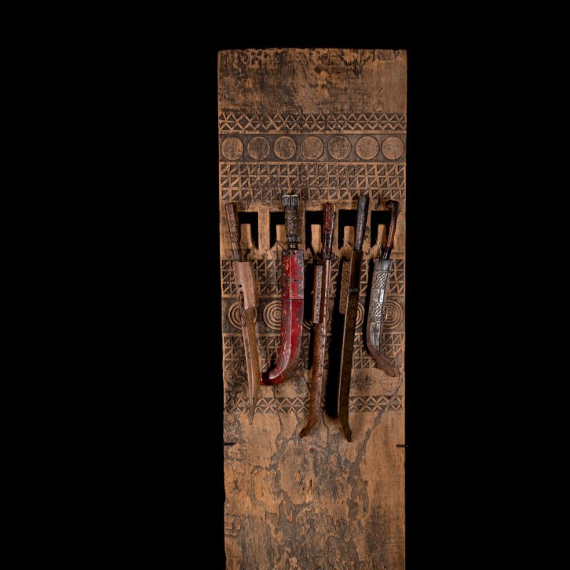 Sword-holding panel of the Rukai tribe- South Taiwan