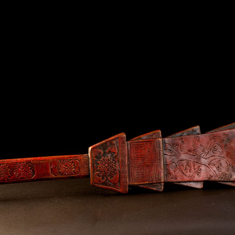 Ritual scepter of a shaman from the Pingpu tribes- Taiwan