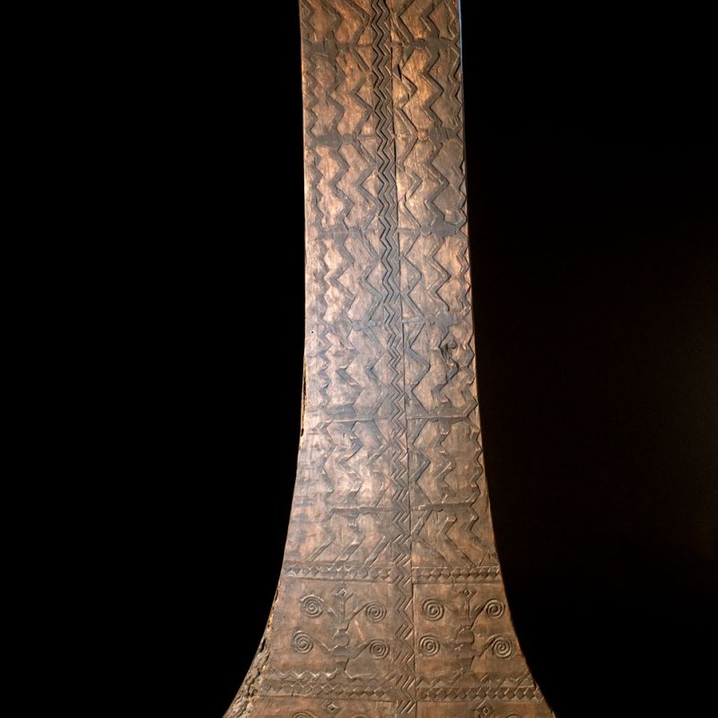 Main sacred post 'Tomok" from the Yami tribe- Orchid island- Taiwan