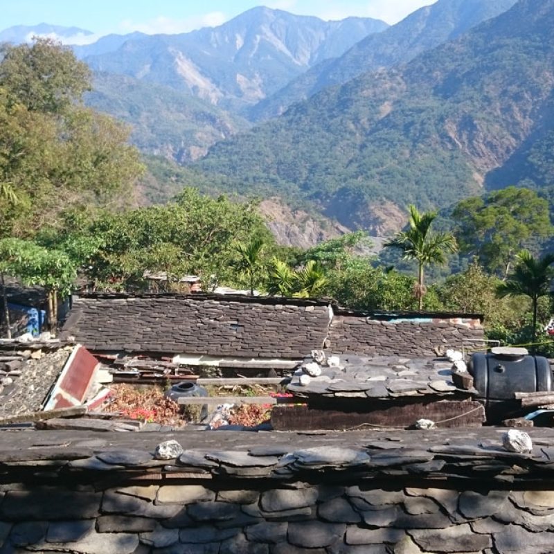 Ancient Paiwan tribe village of VECEKADAN ( 老七佳石板屋 ) TJUVECEKADAN south Taiwan. Pictures taken during summer 2010.